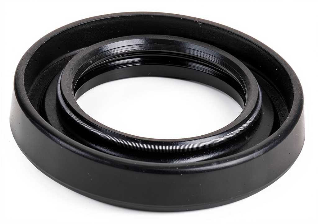 Installing VORMORNIX Transfer Case Output Shaft Seal for Infiniti QX56 on a wooden workbench