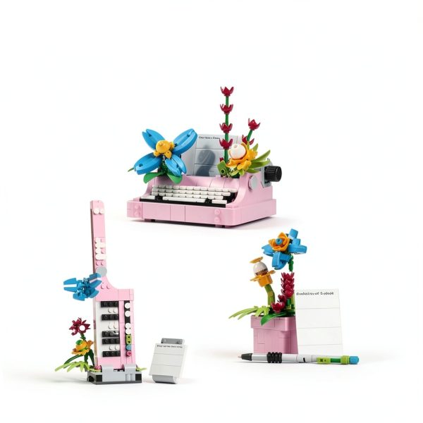 LEGO Creator Typewriter with Flowers Toy Building Set-2