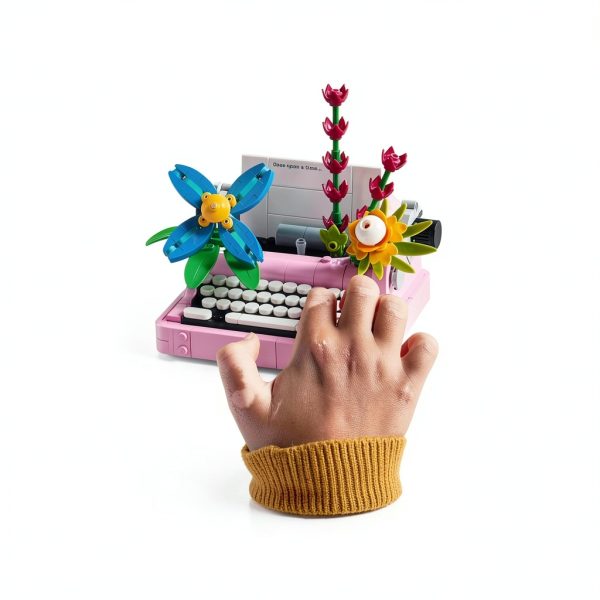 LEGO Creator Typewriter with Flowers Toy Building Set-3
