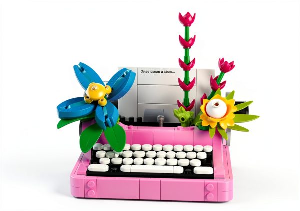 LEGO Creator Typewriter with Flowers Toy Building Set-0