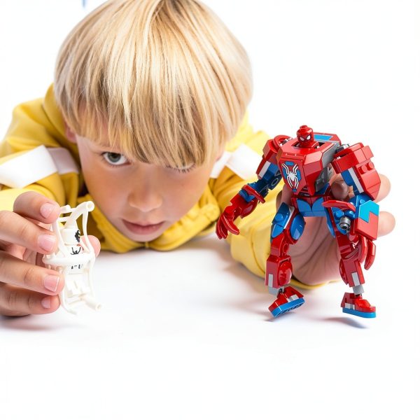 LEGO SpiderMan Mech Buildable Toy for Kids Ages 6+-1