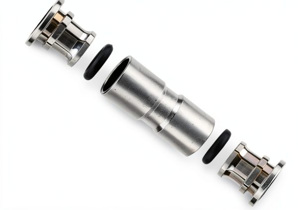 1/4 Union Straight Push Connect Fittings CEKER Stainless Steel Brass-1