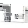 Male Elbow Push to Connect 1/2" OD x 1/2" NPT TAILONZ Stainless Steel-1