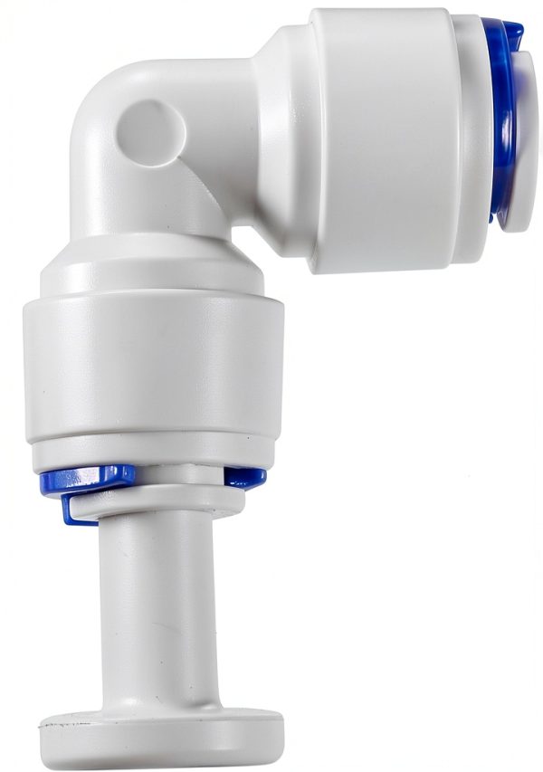 JBT 1/4" OD Quick Connect Push‑in Water Tube Fitting 24‑Pack T L Y-1