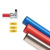 1/2" PTC x 3/8" OD Straight Stop Valve by KAINGA Brass Push‑Fit 2 Pack-5