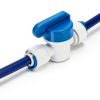 JBT 1/4" OD Quick Connect Push‑in Water Tube Fitting 24‑Pack T L Y-2