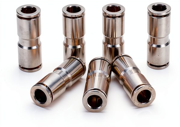 1/4 Union Straight Push Connect Fittings CEKER Stainless Steel Brass-4