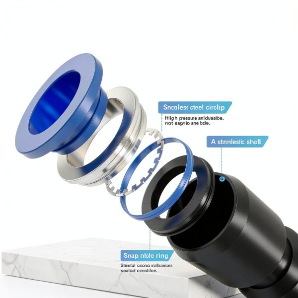mxuteuk 116PCS Air Line Quick Connect Fittings,1/8",1/4",5/16",3/8",1/2",4/6/8/10mm OD Push to Connect Fittings,Quick Connect Air Hose Fitting,Quick Release Pneumatic Kit-5