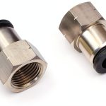 3/8 OD Tube Push to Connect Air Fittings,CEKER 3/8 NPT Female Airline Push Fittings 3/8 Inch Tube Fittings Pneumatic Push In Connectors Air Hose Fittings 2Pack-0