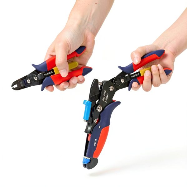 PLANEKO Air Line Pliers Push to Connect Fitting Disconnect Tool for 1/4" 5/16" Pneumatic Hose Quick Connect Fittings Removing Air Line Removal Tool Hose Release Pliers for 6mm 8mm Push Fit Connector-5