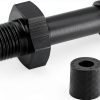 EVIL ENERGY 1/8" NPT to 5/16" Barb Adapter Black Aluminum-3