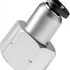3/8 OD Tube Push to Connect Air Fittings,CEKER 3/8 NPT Female Airline Push Fittings 3/8 Inch Tube Fittings Pneumatic Push In Connectors Air Hose Fittings 2Pack-5