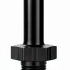 EVIL ENERGY 1/8" NPT to 5/16" Barb Adapter Black Aluminum-0