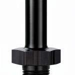 EVIL ENERGY 1/8" NPT to 5/16" Barb Adapter Black Aluminum-0